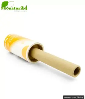 Öko Fusselroller aus Papier von UNI SAPON ® | 100 % plastikfrei | ideal für Kleidung, Textilien und umweltbewußte Haustierbesitzer