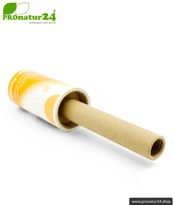 Öko Fusselroller aus Papier von UNI SAPON ® | 100 % plastikfrei | ideal für Kleidung, Textilien und umweltbewußte Haustierbesitzer
