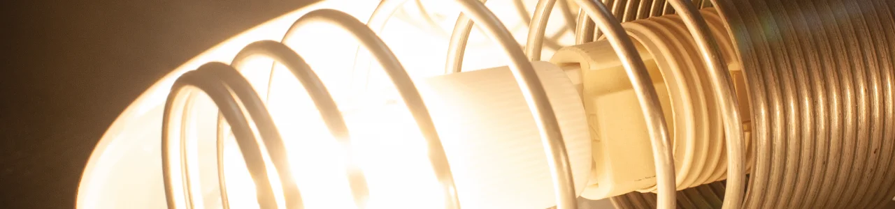 Geschirmte Deckenleuchte LA-DL47 | Lampenschirm aus Leinen, natur | inkl. 6 baubiologisch optimierte, flimmerfreie LED Leuchtmittel | G9 Fassung