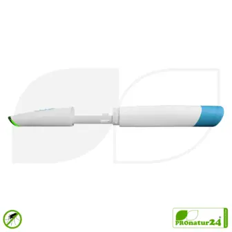 bite away® neo elektronischer Stichheiler mit LED Lichtring | ORIGINAL Stichheiler gegen Juckreiz bei Insektenstichen | chemiefrei | wasserdicht IP65 | stummschaltbar 14 bite away® neo elektronischer Stichheiler mit LED Ring | ORIGINAL Stichheiler gegen Juckreiz bei Insektenstichen | chemiefrei | wasserdicht | stummschaltbar