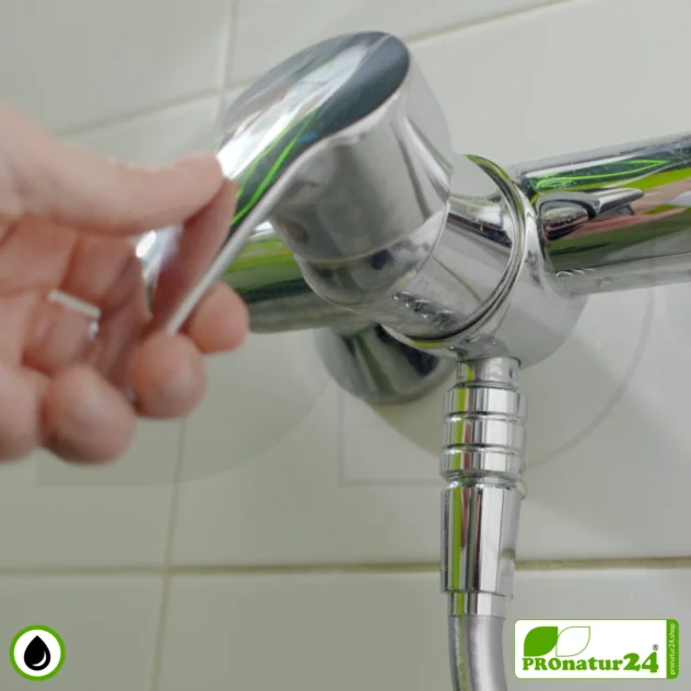 ecoturbino® ET10L Wasserspar Duschadapter | Wasser sparen und Energie (Strom) sparen | bis zu 40% Kosten reduzieren beim Duschen + Duschkopf entleeren