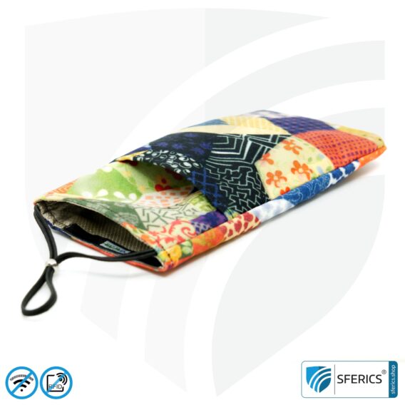 Handytasche eWall | Handyhülle Design felix.rose | Anti Elektrosmog inkl. 5G | 3in1 Schutz inkl. RFID Datenschutz | iPhone, Android, Smartphone, usw.