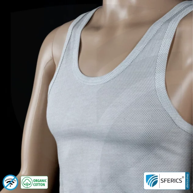 Abschirmende ANTIWAVE Unterbekleidung für Herren | Schutz bis zu 30 dB vor HF Elektrosmog (Handy, WLAN, LTE) | Ideal für elektrosensible Menschen