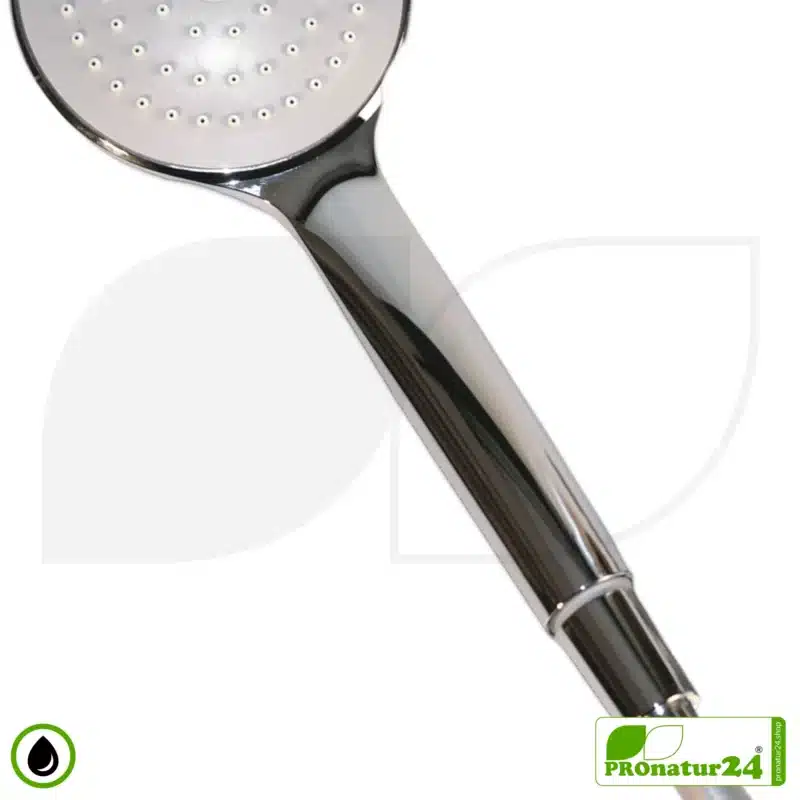 ecoturbino® Duschkopf silber