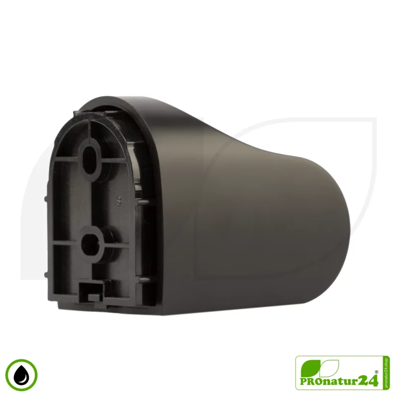 Duschkopfhalter - Brausehalterung | Wandhalterung für Bad & Dusche von ecoturbino® | schwarz