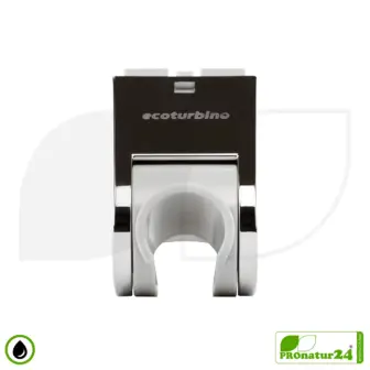 Duschkopfhalter - Brausehalterung | Wandhalterung für Bad & Dusche von ecoturbino® 11 Duschkopfhalter - Brausehalterung | Wandhalterung für Bad & Dusche von ecoturbino® | silber