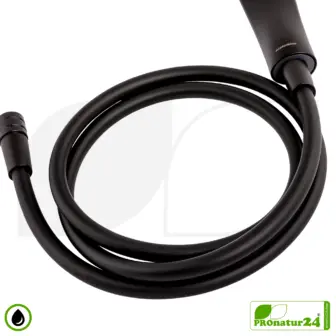 Duschschlauch | Brauseschlauch | Ersatzschlauch für die Duschkabine von ecoturbino® 9 Duschschlauch | Brauseschlauch Silber | Ersatzschlauch für die Duschkabine von ecoturbino® | schwarz