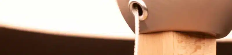 Tischlampe geschirmt