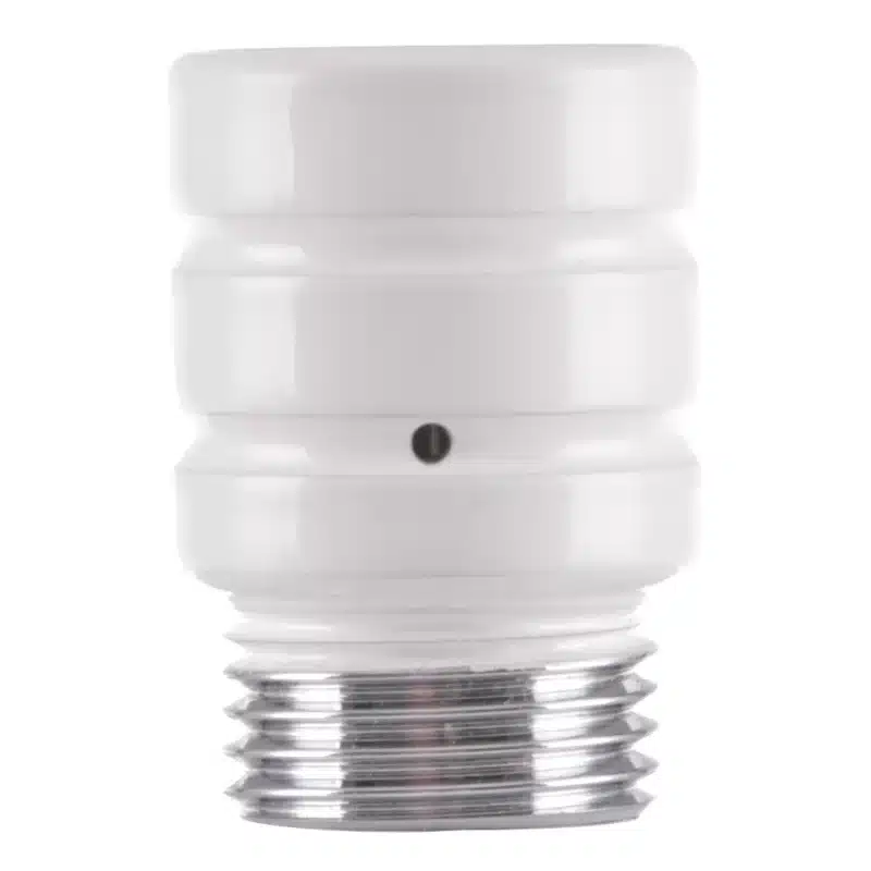 ecoturbino® ET10L Wasserspar Duschadapter | Wasser sparen und Energie (Strom) sparen | bis zu 40% Kosten reduzieren beim Duschen + Duschkopf entleeren | weiss. Feedbild.