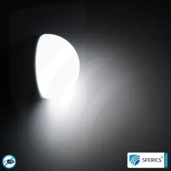 8 Watt LED Vollspektrum, dimmbar (TRIAC) | Hell wie 60 Watt, 560 Lumen | CRI 97 | flimmerfrei | Tageslicht | E27 | Business Qualität