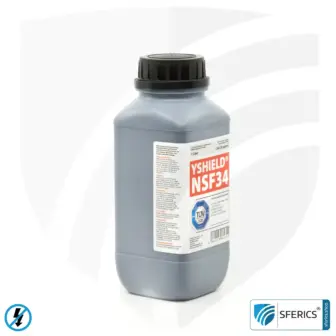 Abschirmfarbe NSF34 | NF Schirmdämpfung gegen Elektrosmog bis zu 80 dB | Schutz vor niederfrequenten elektrischen Felder (Hausstrom) | TÜV SÜD zertifiziert 12 Abschirmfarbe NSF34 | NF Schirmdämpfung gegen Elektrosmog bis zu 80 dB | Schutz vor niederfrequenten elektrischen Felder (Hausstrom) | TÜV SÜD zertifiziert