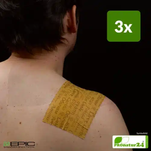 ALLEVI8 PRO | 45 Stück | 3 Packungen mit jeweils 15 Pflaster im Spar SET | ORIGINAL Tape nach dem Erfinder Dr. Minsoo Kim, BEPIC