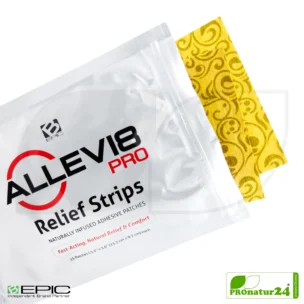 ALLEVI8 PRO | 15 Stück Energiepflaster pro Packung | +1 Stück GRATIS zum Testen pro Bestellung | ORIGINAL Tape nach dem gleichen Patent (wie bisher) - vom Erfinder Dr. Minsoo Kim, Korea / B-EPIC