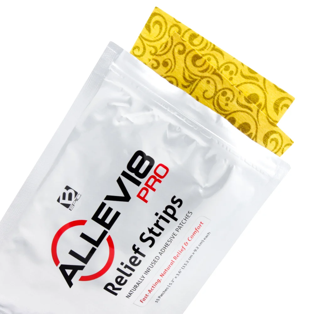 ALLEVI8 PRO | 15 Stück Energiepflaster pro Packung | +1 Stück GRATIS zum Testen pro Bestellung | ORIGINAL Tape nach dem gleichen Patent (wie bisher) - vom Erfinder Dr. Minsoo Kim, Korea / B-EPIC. Feedbild.
