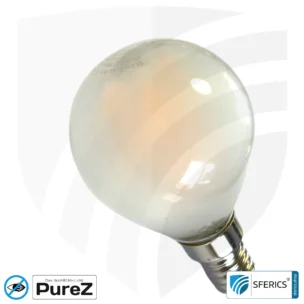 4 Watt LED Filament Pure-Z NEO | Hell wie 38 Watt, 400 Lumen | CRI 97 | flimmerfrei | warmweiß | E14