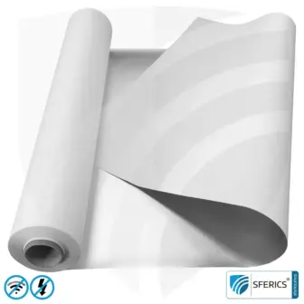 Abschirmvlies SAFEBUILD® A190 | HF Schirmdämpfung gegen Elektrosmog bis zu 112 dB | 100 cm Breite. Wirkungsvoll gegen 5G!