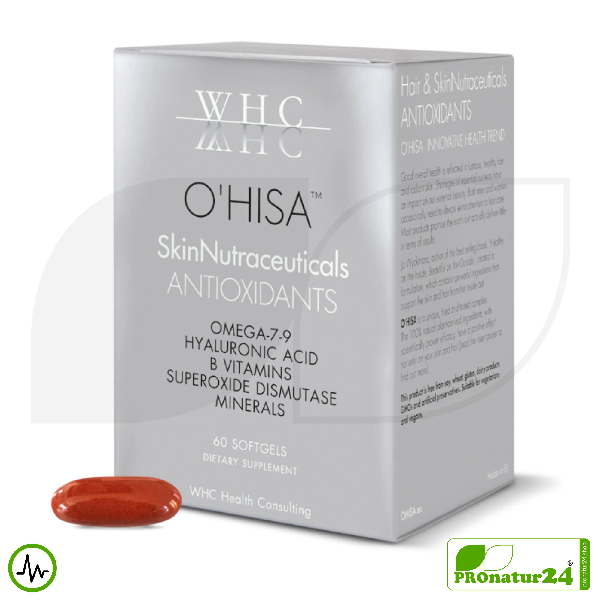 WHC O'HISA ™️ + Omega Complex | Omega-3-Fettsäuren, Vitamine, Mineralstoffe, u.v.m.