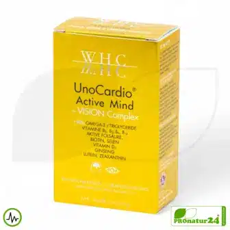 WHC UnoCardio® Active Mind + VISION Komplex | 30 Weichkapseln mit natürlichem Orangenaroma 12 WHC UnoCardio® Active Mind + VISION Komplex | 30 Weichkapseln mit natürlichem Orangenaroma