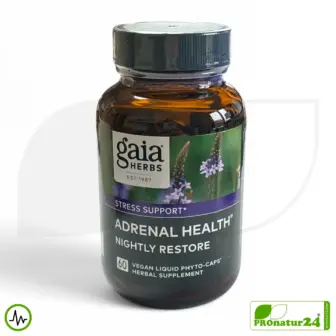 ADRENAL HEALTH - NIGHTLY RESTORE von gaia HERBS | Die Nacht im Fokus | Nahrungsergänzung vor dem Schlafengehen | 60 Kapseln 11 ADRENAL HEALTH - NIGHTLY RESTORE von Gaia Herbs | Die Nacht im Fokus | Nahrungsergänzung vor dem Schlafengehen | 60 Kapseln