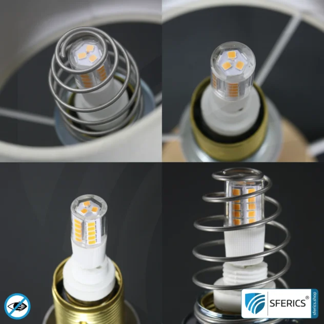 5,5 Watt LED G9 | Hell wie 41 Watt, 485 Lumen | CRI 95 | flimmerfrei | warmweiß | Alternative zu Hochvolt Halogen G9