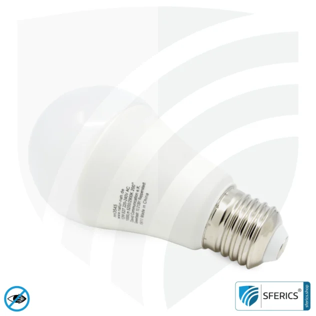 8 Watt LED Vollspektrum DuoLight | 3 Lichtfarben auf Klick: Tageslicht + Warmlicht + Neutrallicht, 700 Lumen | CRI 95 | flimmerfrei | E27 | Business Qualität
