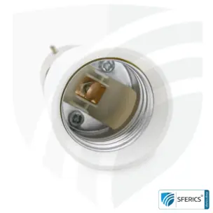 Universal Adapter Leuchtmittel | E27 Leuchtmittel auf B22 Bajonett Sockel 8 Universal Adapter Leuchtmittel | E27 Leuchtmittel auf B22 Bajonett Sockel