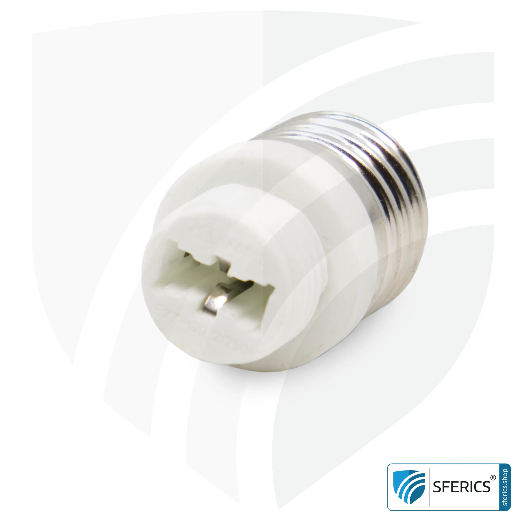 Universal Adapter Leuchtmittel | G9 Leuchtmittel auf E27 Sockel 5 Universal Adapter Leuchtmittel | G9 Leuchtmittel auf E27 Sockel