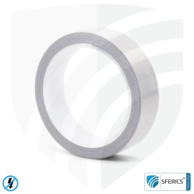 Erdungsband GSX, selbstklebend | Erdung von Abschirmfarbe, Abschirmgewebe, Abschirmvlies, usw.
