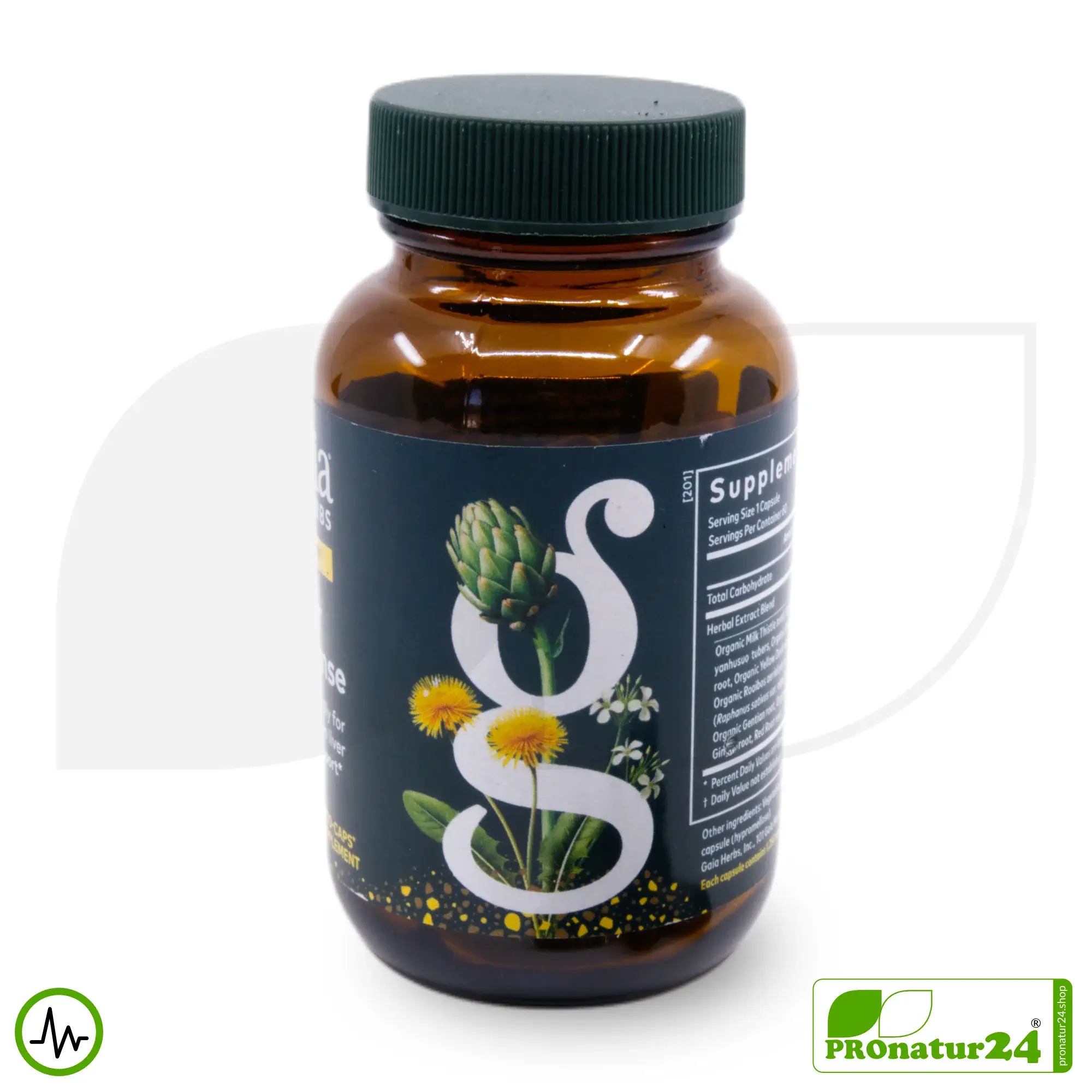 LIVER CLEANSE von gaia HERBS | Nahrungsergänzung für die Leber mit wertvollen Pflanzenextrakten (u.a. Mariendistel, Kurkuma, ...) | 60 Kapseln 4 LIVER CLEANSE von gaia HERBS | Nahrungsergänzung für die Leber mit wertvollen Pflanzenextrakten | 60 Kapseln