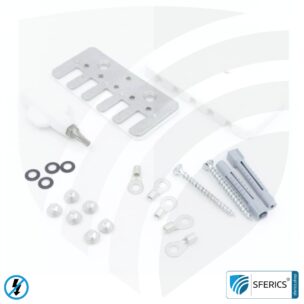 Erdungsverteiler | 5-fach | einen Erdanschluss auf bis zu 4 Abschirmprodukte verteilen 7 Erdungsverteiler | 5-fach | einen Erdanschluss auf bis zu 4 Abschirmprodukte verteilen