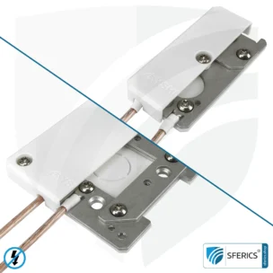 Erdungsgehäuse, stationär | Erdung abgeschirmter Flächen | Innenräume und Außenbereich 2 Erdungsgehäuse, stationär | Erdung abgeschirmter Flächen | Innenräume und Außenbereich