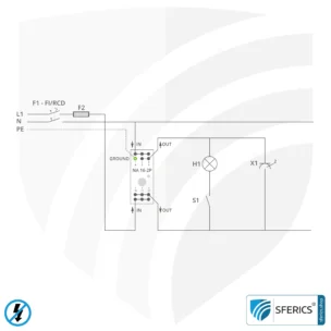Netzabkoppler NA 16-2P Standard | zweipolige Abschaltung | selbstlernend, mit Touchsensor | inklusive LED Kontrollleuchte 9 Netzabkoppler NA 16-2P Standard | zweipolige Abschaltung | selbstlernend, mit Touchsensor | inklusive LED Kontrollleuchte