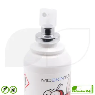 MOSKINTO no pieks Mückenspray | Insektenschutz mit Icaridin gegen Mücken & Zecken | DEET-frei | ab 2 Jahren | 75 ml 10 MOSKINTO no pieks | Insektenschutzspray mit Icaridin gegen Mücken & Zecken (ab 2 Jahren) | 75 ml
