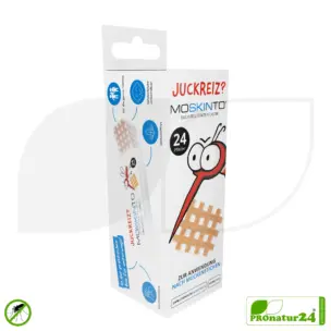 MOSKINTO Mückenpflaster | Soforthilfe bei Juckreiz nach dem Mückenstich | Pflaster ohne chemische Wirkstoffe und ohne Latex 8 MOSKINTO Mückenpflaster | Schnelle Hilfe nach dem Mückenstich | ohne chemische Wirkstoffe | für Kids und Erwachsene