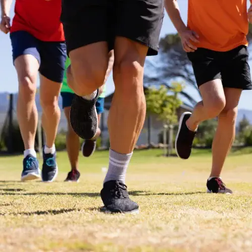 Rennen im Sport