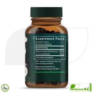 OIL OF OREGANO von gaia HERBS | Power-Pflanze für die natürliche Widerstandsfähigkeit | Verdauung | Vitalität | Wohlbefinden | 60 Kapseln 9 OIL OF OREGANO von Gaia Herbs | Power-Pflanze für die natürliche Widerstandsfähigkeit | Verdauung | Vitalität | Wohlbefinden | 60 Kapseln