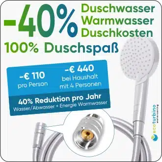ecoturbino Duschspaß